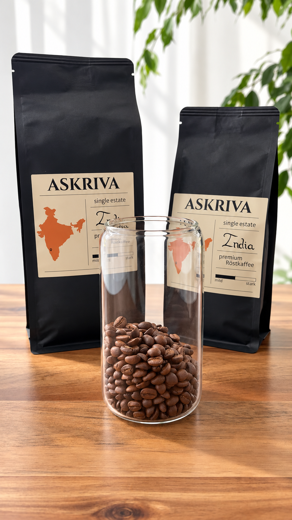 Indischer Arabica (ganze Bohnen)